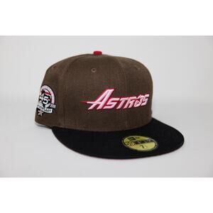 Houston Astros "Travis Scott Mocha" Fitted Hat Size 7